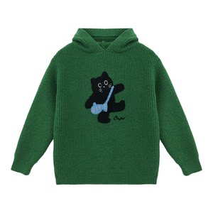 
Paiding children's clothing boys' sweaters autumn and winter 2025 new children's hooded sweaters foreign style tops winter wear warm