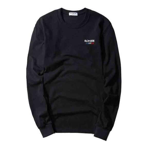 
Fatty men's long-sleeved T-shirt loose casual plush clothes pure cotton autumn clothes large size base shirt trendy top