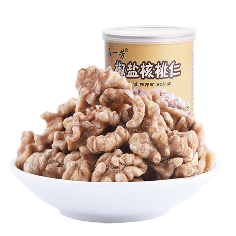 Ma Yifang Salz & Pfeffer Walnüsse - Amber Walnuss Sesam Geschmack - 100g