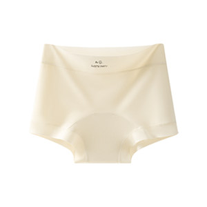 
Urban Beauty Large Size Class A Pure Cotton Underwear Women's 10A Antibacterial Bottom Seamless Anti-hippinch Girls' Boxer Shorts