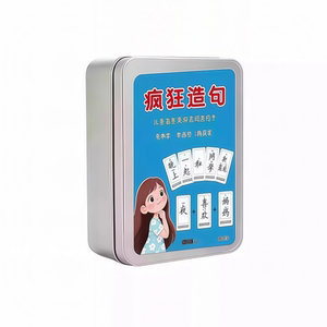 
Crazy Sentences Poker Cards Idioms Solitaire Sentences Cards Magic Chinese Characters Children's Board Games Toy Words