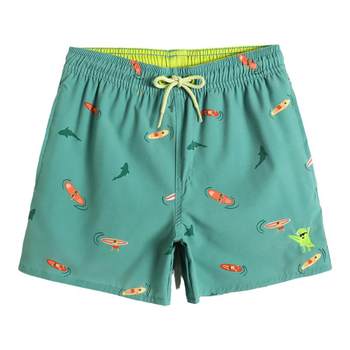 Gailang Children's Loose and Dry, Laying down the water beach swim trunks
