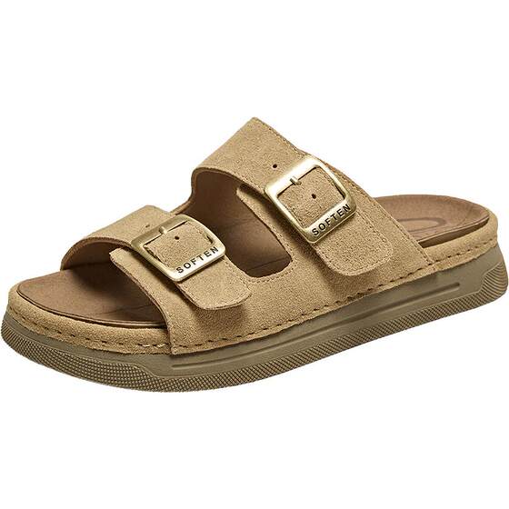 
Best Summer New Fashion Trend Retro Casual Birkenstock Shoes Thick-soled Women's Slippers BV182BT5