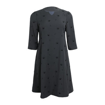 Beautiful Inn Elegant Three-quarter Sleeve A-Line Dress