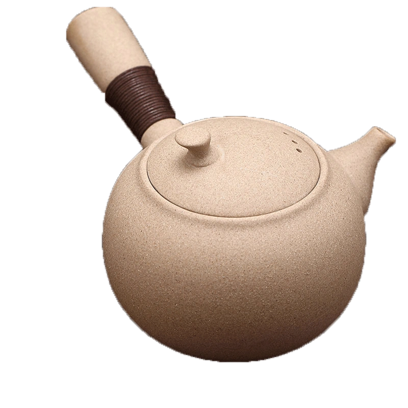 MC麦饭石茶壶陶瓷侧把电陶炉煮茶壶煮茶器煮茶炉白茶普洱礼盒包装 