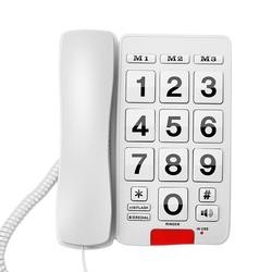 Fei Chuang Call Loud Voice Fixed Telephone Family Home Big Ringtone Big Button Special Landline Seat For The Elderly
