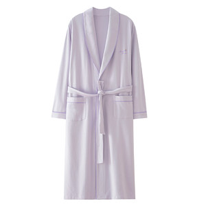 
Fenton Kean Nightgown Women's Pure Cotton Autumn and Spring Four Seasons Universal Bathrobe Homewear Pajamas Women's 2026 New Style