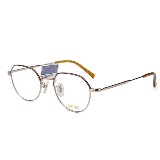 Precision pure titanium glasses frame ultra -light retro frame myopia frame men's eye frame women can be equipped with lens H03098