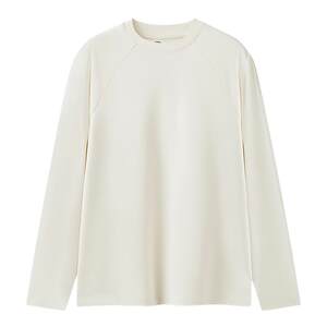 
Thumb white small T Ole Hotem thickened warm long-sleeved T-shirt autumn and winter base layer for men and women thermal top solid color