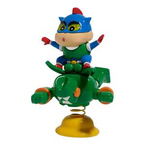 
Brave forward genuine crayon Shin-shiba car ornaments shaking music office workstation emotional stability tool