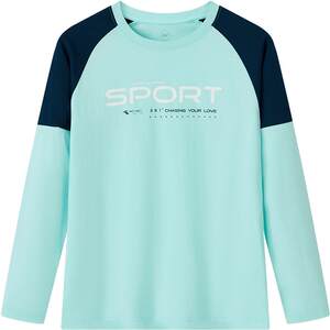 
361 children's clothing boys and girls T-shirt long-sleeved pure cotton 2026 spring and autumn new sports big children's sweatshirt tops