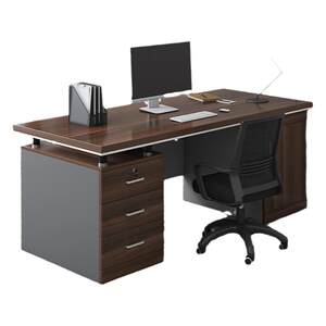 
Office desk boss desk office desk chair combination simple modern employee single double computer desk home table