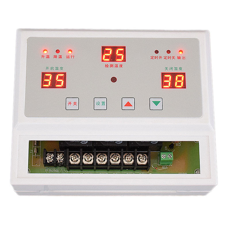 Thermostat Ventilateur Refroidissement Thermostat Ventilateur Moteur 185°F- 175°F - Commutateur Température 3/8 Pouces - Aluminium Régulateur Ventilateur 185°F