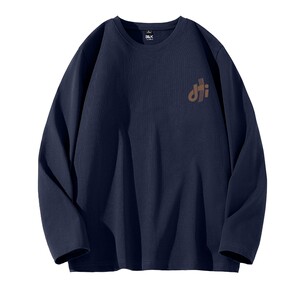 
Baleno S/K heavyweight pure cotton off-shoulder long-sleeved T-shirt for men spring and autumn youth soft and skin-friendly inner autumn clothes A