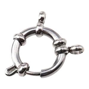 
Stainless steel steering wheel, sailor buckle, Thai Buddha amulet chain, Tibetan Thangka pendant, rope link, easy to press and quick to remove