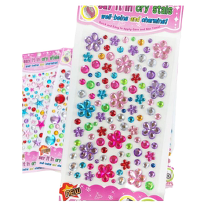 
Star Diamond Sticker Children's Day Face Decoration Face Sticker Love Gemstone 3D Crystal Reward Sticker Performing Stage Makeup Girl Nail Art Pearl Color Sequins Pregnant Women Taking Photos