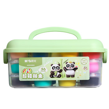 Morning light ultra-light clay children's colored clay non-toxic plasticine 24 colors clay kindergarten special handmade educational toys