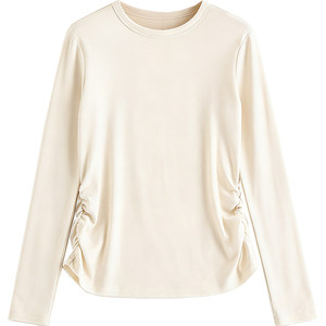 
Maternity tops for pregnant women in autumn and winter, German velvet inner layers, warm underwear to cover the belly and not show pregnancy