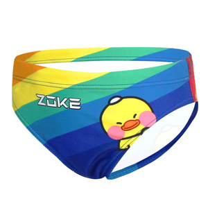 
zoke children's swimming trunks, triangle boys, middle and big children, professional youth students, professional training competition