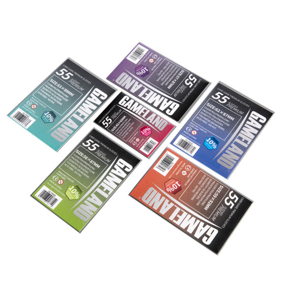 [Game Mainland] Multi-specification board game card sets Three Kingdoms killing card film Pokémon game ace set protective cover
