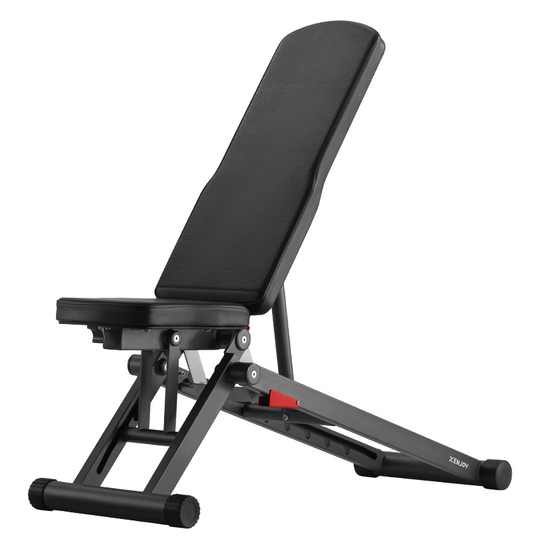 Xenjoy 多機能ダンベルベンチ - 調節可能なシットアップ＆フィットネス