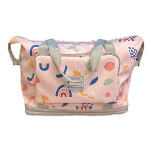 
Universal wheel folding travel bag for women with lightweight large capacity can be used to pull rod duffel bag for students living on campus portable gym bag