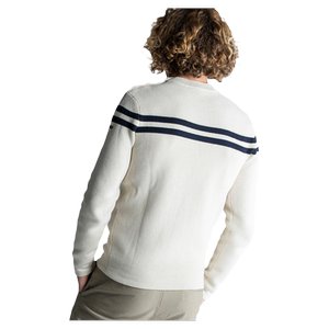 
Decathlon outdoor pullover men's nautical warm sweater knitted soft shell shirt IVB3