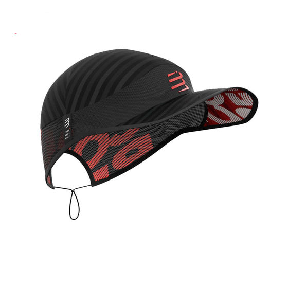 
COMPRESSPORT sports hat, professional competition hat, sun visor, running hat, marathon hat, soft top hat for men and women