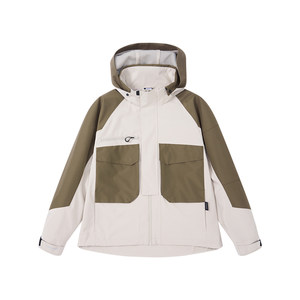 
Decathlon SPW360974 urban functional jacket men's waterproof multi-pocket loose sports jacket RFY4