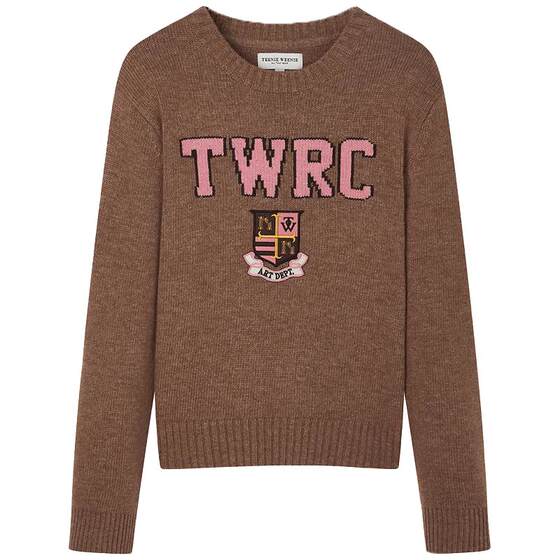 
[Same style of Zhao Lusi] TeenieWeenie Bear Women's Simple Autumn Style College Style Knitted Sweater Sweater