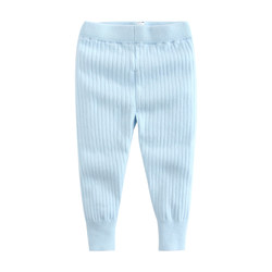 Children's autumn and winter warm wool pants for girls