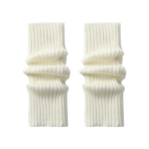 
Piles of socks white socks women's calf socks jk autumn and winter with snow boots warm thickened mid-calf knitted leg covers