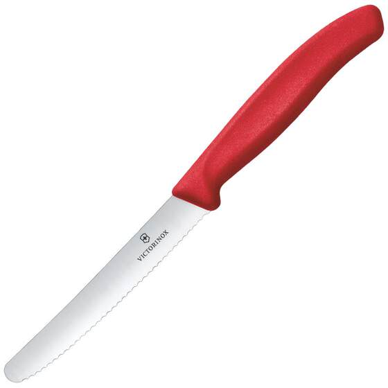 
[Self-operated] Victorinox table knife imported stainless steel household sharp serrated multi-purpose fruit knife