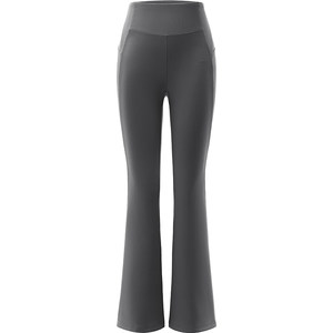 
Women's autumn and winter high-elastic yoga pants, butt-lifting fitness pants, plus velvet shark flared pants