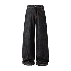 
Men's American retro cleanfit wide-leg jeans men's and women's trendy brand loose vertical straight-leg versatile trousers