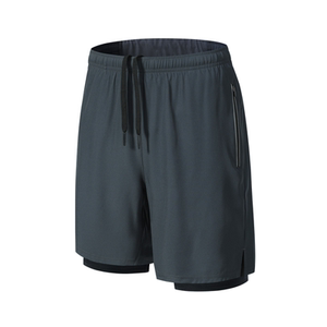 
Siruike summer sports shorts outdoor running five-point pants double-layer basketball fitness training quick-drying pants prevent exposure