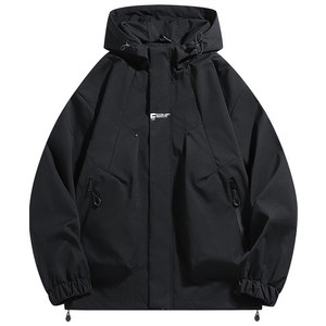 
2025 New Jackets Men's Spring and Autumn Trendy Brand Men's Wear Workwear Handsome Jackets Men's Winter Mountaineering Wear