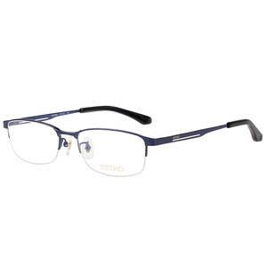 
SEIKO Seiko Glasses Frame Men's business temperament ultra-light half frame can be equipped with myopia titanium glasses frame H01122