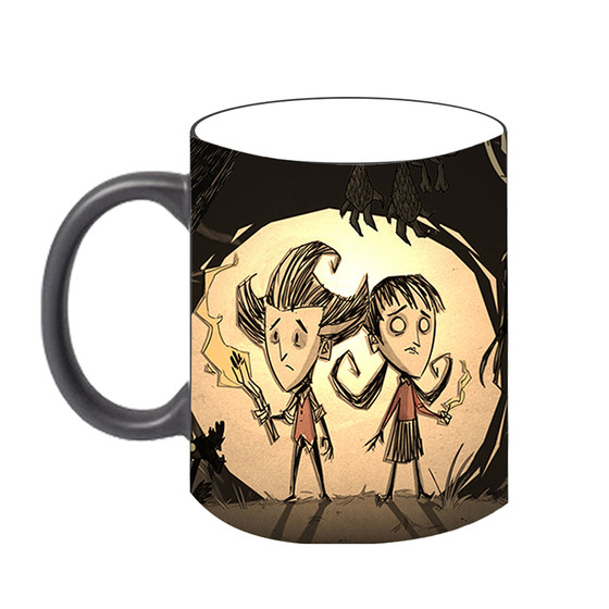 
Famine DON'TSTARVE Game Custom Peripheral Heating Color Change Ceramic Mark Water Cup Coffee Cup Spot