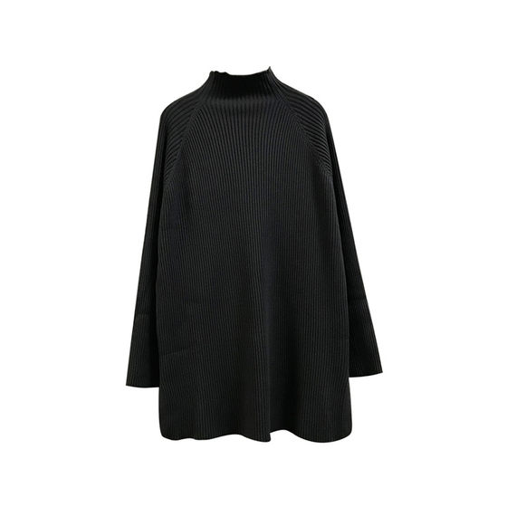 Basic versatile ~ mid-length autumn and winter sweater soft inner loose base shirt autumn top