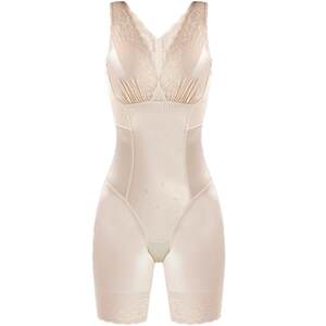 Ilani's seamless waist-tightening, tummy-tightening, butt-lifting one-piece corset and body-shaping garment for postpartum body shaping and beautiful face