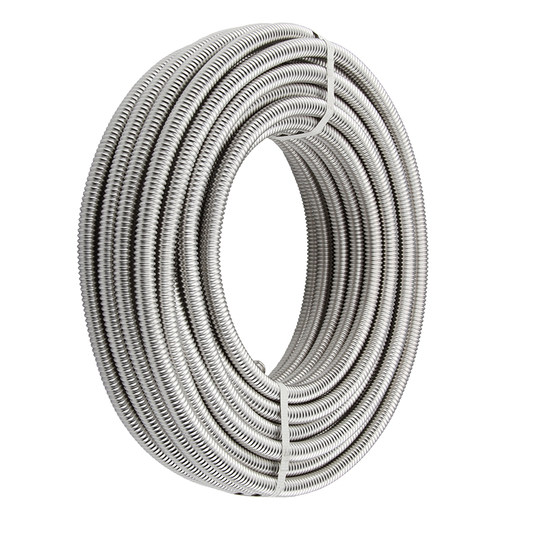 CSST Wellrohr Aus Edelstahl – 1,3 M, Gelbe PVC-Ummantelung, Für Erdgas & Propan