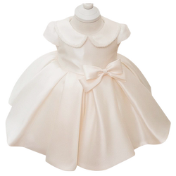 Couture first-year party children's birthday satin princess dress