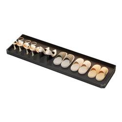 Kick drawer rebound shoe cabinet rack! Panels can be added
