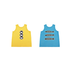 
oddtails boys vest summer sleeveless cotton T-shirt 2025 new children's printed summer boys top