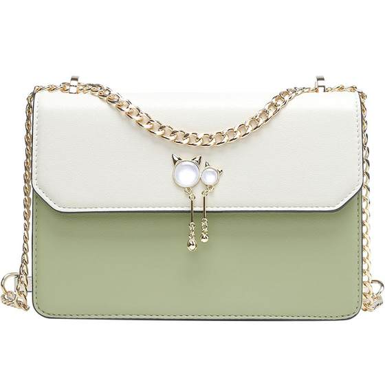 
Woodpecker Women's Bag Genuine Leather Crossbody Bag 2025 New Small Square Bag Women's Shoulder Chain Bag Mobile Phone Bag Small Bag