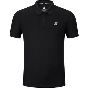 
Xtep sports polo shirt men short-sleeved dad summer breathable quick-drying half-sleeved top men's lapel T-shirt men's short T-shirt men's short T-shirt