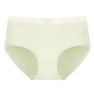 Women's cotton pure cotton antibacterial crotch summer mid-waist markless briefs thin comfortable naked light trousers breathable