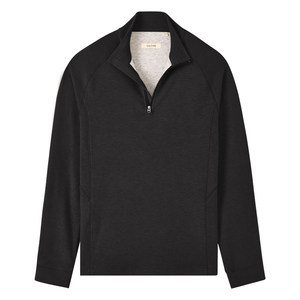 
CULTUM versatile collar half zipper warm T-shirt men's long-sleeved autumn and winter inner double-sided velvet base shirt