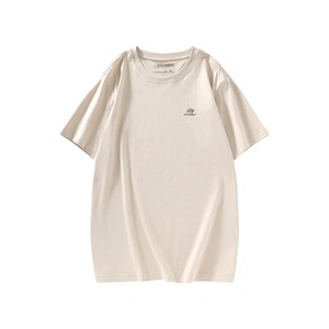 
[Same style in the mall] Jewish men's clothing 2025 summer new round neck short-sleeved T-shirt with pure cotton base shirt inside